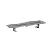 hansgrohe RainDrain 2" outlet 35 1/4" (900mm), brushed stainless steel