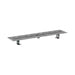 hansgrohe RainDrain 2" outlet 47 1/4" (1200mm), brushed stainless steel