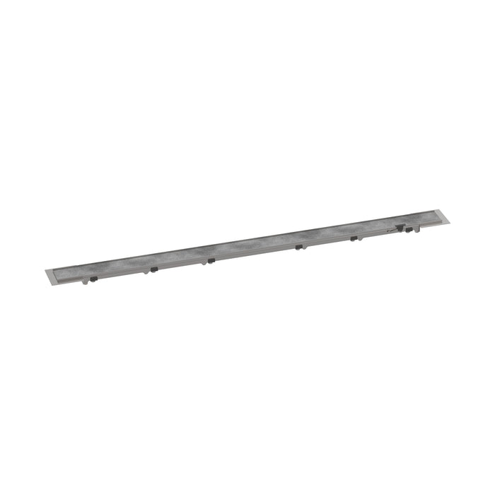 hansgrohe RainDrain Rock Trim Flex 39 3/8" Cut to Size and Tileable, nature stone
