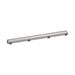 hansgrohe RainDrain Match Trim 31 1/2" with Height Adjustable Frame, brushed stainless steel