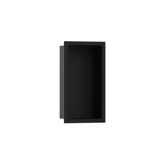 hansgrohe XtraStoris Original Wall Niche with Integrated Frame 12"x 6"x 4", matte black