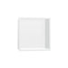 hansgrohe XtraStoris Original Wall Niche with Integrated Frame 12"x 12"x 4", matte white