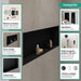 hansgrohe XtraStoris Original Wall Niche with Integrated Frame 12"x 36"x 4", matte white - view 2