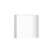 hansgrohe XtraStoris Minimalistic Wall Niche with Open Frame 12"x 12"x 4", matte white