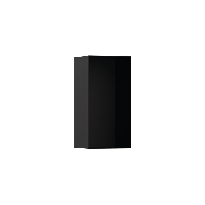 hansgrohe XtraStoris Minimalistic Wall Niche with Open Frame 12"x 6"x 5.5", matte black