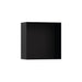 hansgrohe XtraStoris Minimalistic Wall Niche with Open Frame 12"x 12"x 5.5", matte black