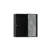 hansgrohe XtraStoris Rock Wall Niche with Tileable Door 12"x 12"x 4", matte black