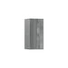hansgrohe XtraStoris Rock Wall Niche with Tileable Door 12"x 6"x 5.5", brushed stainless steel