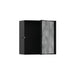 hansgrohe XtraStoris Rock Wall Niche with Tileable Door 12"x 12"x 5.5", matte black