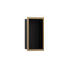 hansgrohe XtraStoris Individual Wall Niche Matte Black with Design Frame 12"x 6"x 4", brushed bronze