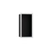 hansgrohe XtraStoris Individual Wall Niche Matte Black with Design Frame 12"x 6"x 4", matte white