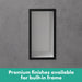 hansgrohe XtraStoris Individual Wall Niche Matte White with Design Frame 12"x 6"x 4" - view 5