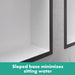 hansgrohe XtraStoris Individual Wall Niche Matte White with Design Frame 12"x 12"x 4" - view 3