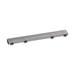 hansgrohe RainDrain Match Classic Trim Classic 23 5/8" with Height Adjustable Frame, brushed stainless steel