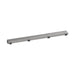 hansgrohe RainDrain Match Classic Trim Classic 31 1/2" with Height Adjustable Frame, brushed stainless steel