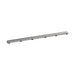 hansgrohe RainDrain Match Classic Trim Classic 47 1/4" with Height Adjustable Frame, brushed stainless steel