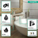 hansgrohe Logis Single-Hole Faucet 190 with Pop-Up Drain, 1.2 GPM, brushed nickel - view 3