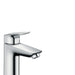 hansgrohe Logis Single-Hole Faucet 100 with Pop-Up Drain, 1.2 GPM, chrome