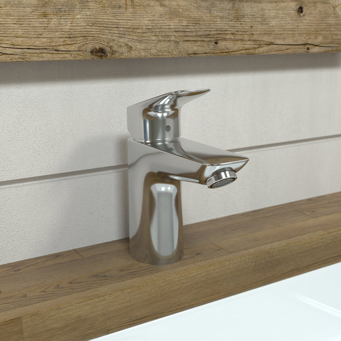 hansgrohe Logis Single-Hole Faucet 100, 1.0 GPM, chrome - view 2