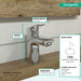 hansgrohe Logis Single-Hole Faucet 100, 1.0 GPM, chrome - view 4
