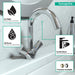 hansgrohe Logis Single-Hole Faucet 150 with Swivel Spout and Pop-Up Drain, 1.2 GPM, chrome - view 3