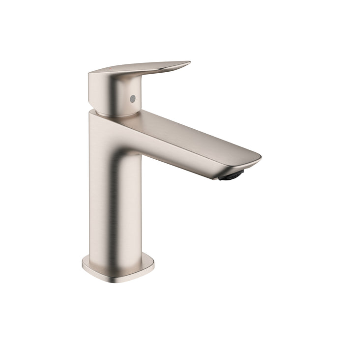 hansgrohe Logis Fine Single-Hole Faucet 110, 1.2 GPM, brushed nickel