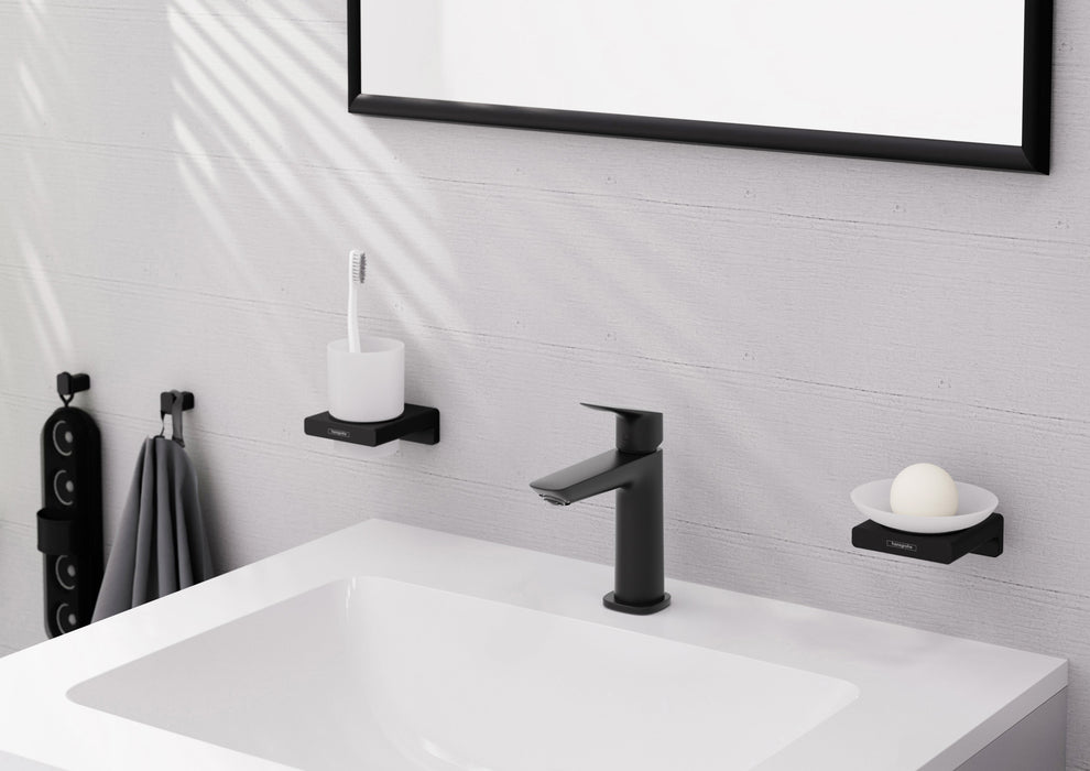 hansgrohe Logis Fine Single-Hole Faucet 110, 1.2 GPM, matte black - view 4
