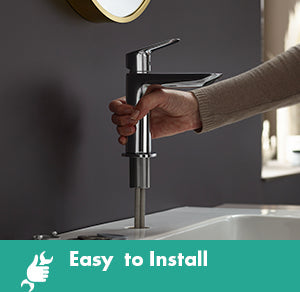 hansgrohe Logis Fine Single-Hole Faucet 240, 1.2 GPM, chrome - view 3