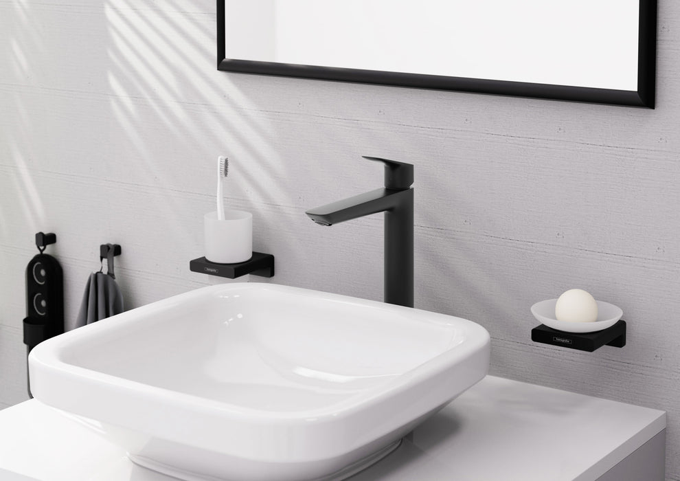 hansgrohe Logis Fine Single-Hole Faucet 240, 1.2 GPM, matte black - view 3