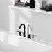 hansgrohe Logis Widespread Faucet 150 with Pop-Up Drain, 1.2 GPM, matte black - view 2