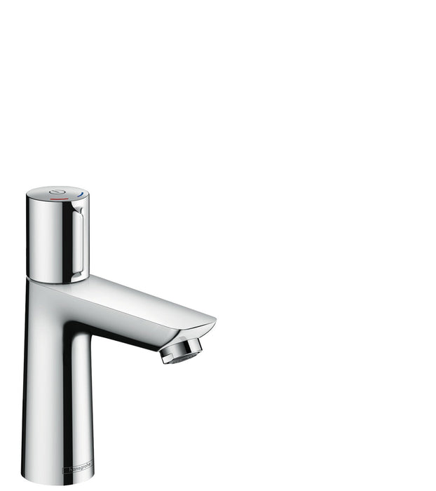 hansgrohe Talis Select E Single-Hole Faucet 110 with Pop-Up Drain, 1.2 GPM, chrome