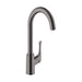 hansgrohe Allegro N Bar Faucet, 1.75 GPM, brushed black chrome