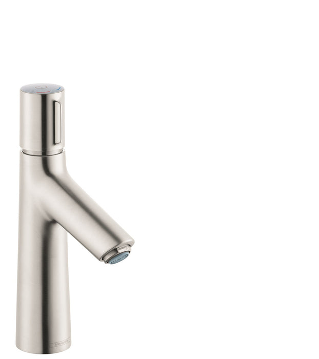 hansgrohe Talis Select S Single-Hole Faucet 100 with Pop-Up Drain, 1.2 GPM, brushed nickel