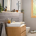 hansgrohe Rebris E Single-Hole Faucet 110 with Pop-Up Drain, 1.2 GPM, chrome - view 6