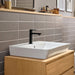 hansgrohe Rebris E Single-Hole Faucet 110 with Pop-Up Drain, 1.2 GPM, matte black - view 4