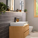 hansgrohe Rebris E Single-Hole Faucet 110 with Pop-Up Drain, 1.2 GPM, matte black - view 5