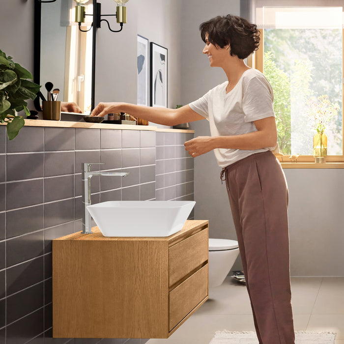 hansgrohe Rebris E Single-Hole Faucet 240, 1.2 GPM, chrome - view 2