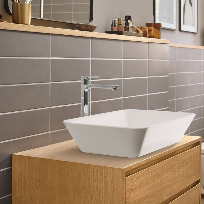 hansgrohe Rebris E Single-Hole Faucet 240, 1.2 GPM, chrome - view 4