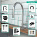hansgrohe Talis N HighArc Kitchen Faucet, O-Style 2-Spray Pull-Down, 1.75 GPM, stainless steel optic - view 3