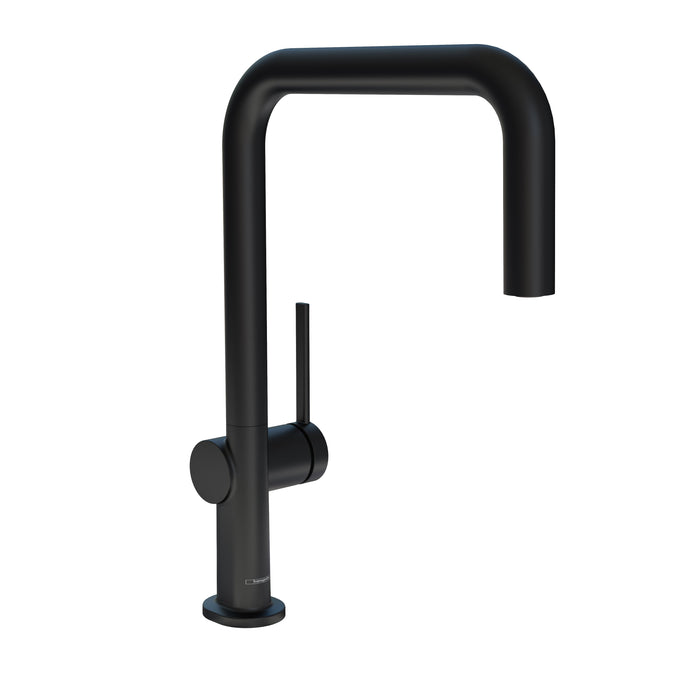 hansgrohe Talis N Kitchen Faucet, U-Style 1-Spray, 1.75 GPM, matte black