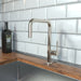 hansgrohe Talis N Kitchen Faucet, U-Style 1-Spray, 1.75 GPM, polished nickel - view 2