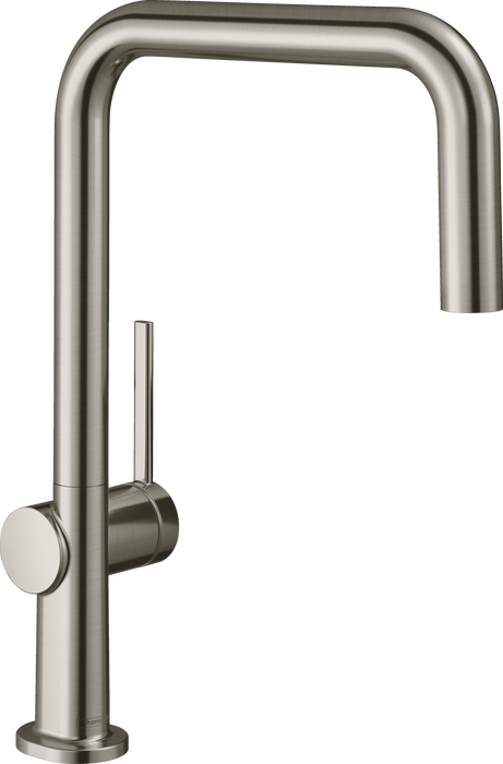 hansgrohe Talis N Kitchen Faucet, U-Style 1-Spray, 1.75 GPM, stainless steel optic