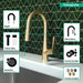 hansgrohe Talis S HighArc Kitchen Faucet, 2-Spray Pull-Down, 1.75 GPM, brushed gold optic - view 3
