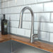 hansgrohe Talis S HighArc Kitchen Faucet, 2-Spray Pull-Down, 1.75 GPM, stainless steel optic - view 2