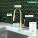 hansgrohe Talis S Prep Kitchen Faucet, 2-Spray Pull-Down, 1.75 GPM, brushed gold optic - view 4