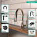 hansgrohe Talis S Prep Kitchen Faucet, 2-Spray Pull-Down, 1.75 GPM, polished nickel - view 3
