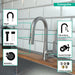 hansgrohe Talis S Prep Kitchen Faucet, 2-Spray Pull-Down, 1.75 GPM, stainless steel optic - view 3