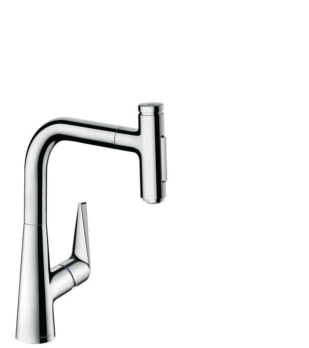 hansgrohe Talis Select S Prep Kitchen Faucet, 2-Spray Pull-Out, 1.75 GPM, chrome