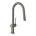 hansgrohe Talis N HighArc Kitchen Faucet, A-Style 2-Spray Pull-Down, 1.75 GPM, brushed black chrome