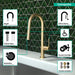 hansgrohe Talis N HighArc Kitchen Faucet, A-Style 2-Spray Pull-Down, 1.75 GPM, brushed gold optic - view 3